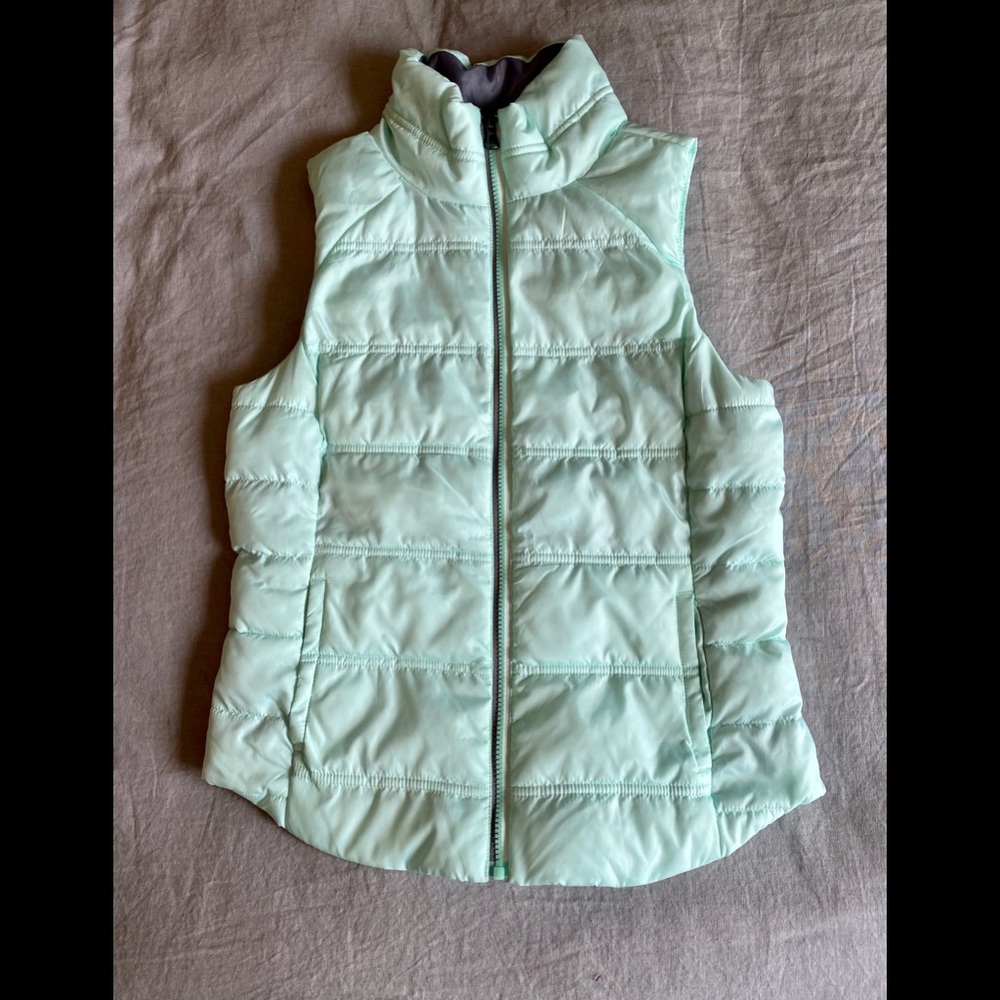 Kohl’s mint puffer vest